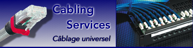 cablage universel RJ45 cabling services telephone